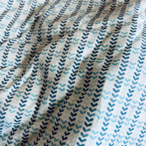 VINTAGE  Y2K Heart Print Cotton Tote Bag - Picture 2 of 6